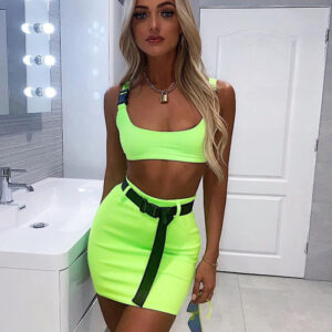 Fluorescent Schoolbag Buckle Tank
