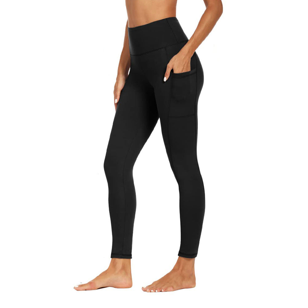 Womens Yoga Leggings Soft Tummy-control High-stretch And Opaque - Image 2