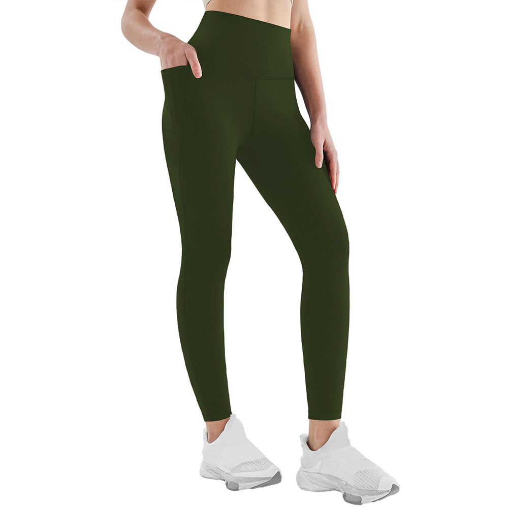 Womens Yoga Leggings Soft Tummy-control High-stretch And Opaque - Image 6