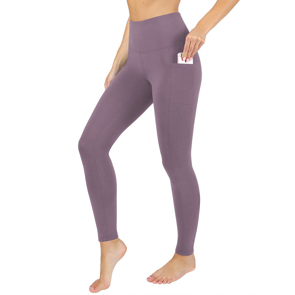 Womens Yoga Leggings Soft Tummy-control High-stretch And Opaque - Image 12