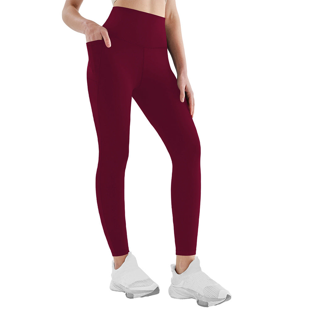 Womens Yoga Leggings Soft Tummy-control High-stretch And Opaque - Image 5
