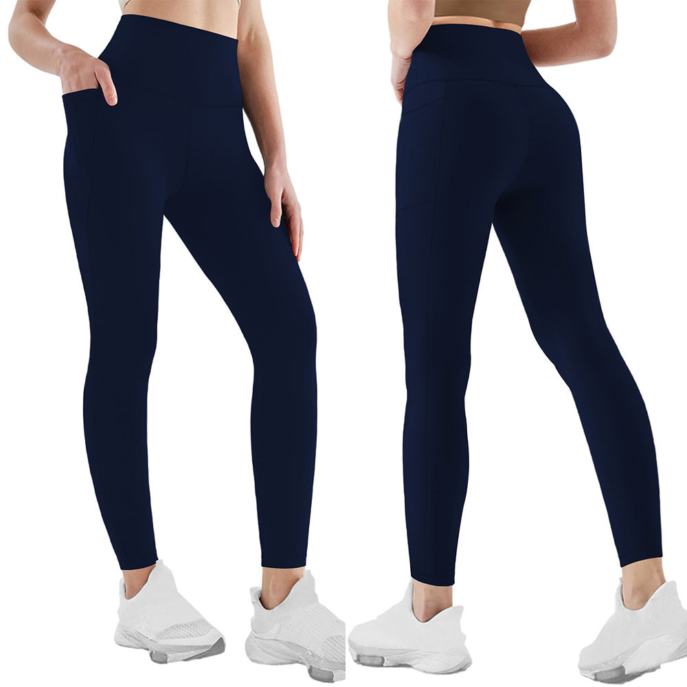 Womens Yoga Leggings Soft Tummy-control High-stretch And Opaque - Image 4